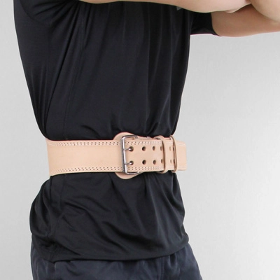 Leather Weight Lifting Belt