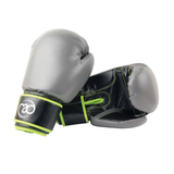 PVC Sparring Gloves (Green/Grey) - 14oz