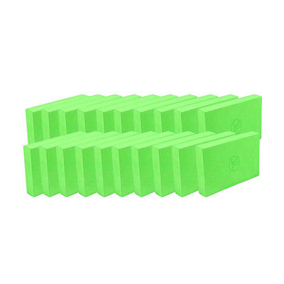 Box of 20 Lime Yoga Blocks