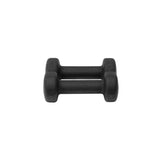 1kg Neoprene Dumbbells - Black (Pair)