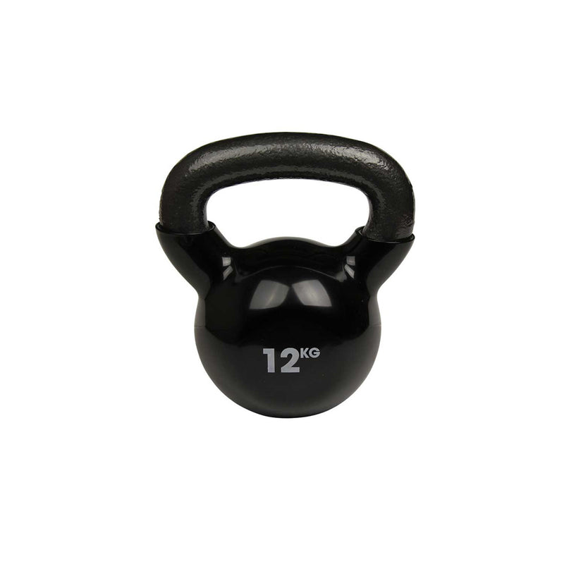 12kg Kettlebell - Black