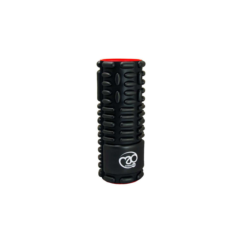 32cm Black/Red Vari-Massage Foam Roller