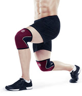 RX Knee Sleeve 5mm - Burgundy/Black